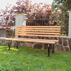 Banc en fer forg�