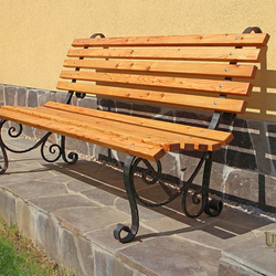 Banc en fer forg�