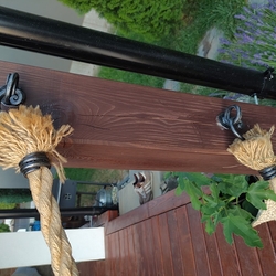 Poign�es forg�es sur mesure - accessoires forg�s pour le jardin