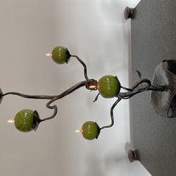 Bougeoir romantique forgé à la main avec une rose – un cadeau original pour vos proches Bougeoir romantique forgé à la main avec une rose – un cadeau original pour vos proches