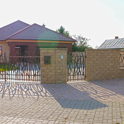 Solution int�gral d'une cl�ture.Portail, portillon et grilles en fer forg� inspir�s par la nature