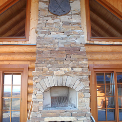 Blason familial forg� avec motif de golf