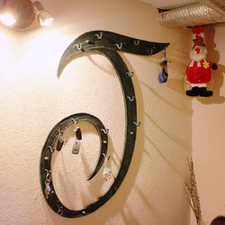 Pporte-cl�s forg� à la main � accessoires forg�s de UKOVMI