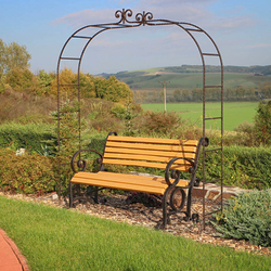 Banc de jardin et accessoires dans le style forg�