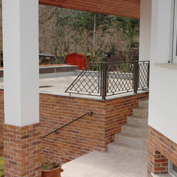 Garde-corps forg� pour terrasse - garde-corps ext�rieur