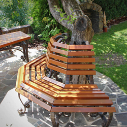 Assise sur mesure ... en bois de cèdre exotique pour une plus grande long�vit� - mobilier de jardin luxueux