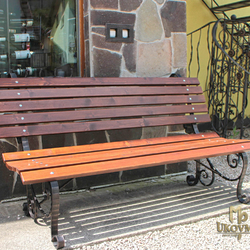 Banc en fer forg�