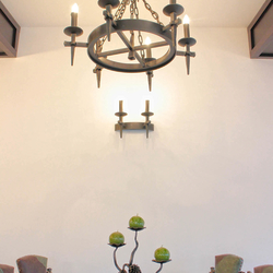 Lustre design historique ANTIK � luminaire à 6 ampoules