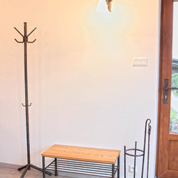 Ensemble de qualit� d'accessoires en fer forg� pour l'entr�e, la salle d'attente, le vestiaire 