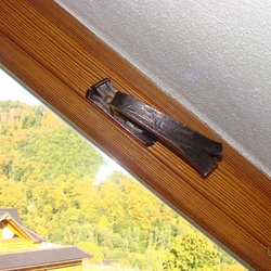 Poign�e  en fer forg� 