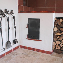 Outils de chemin�e forg�s à la main et accessoires forg�s pour chemin�e