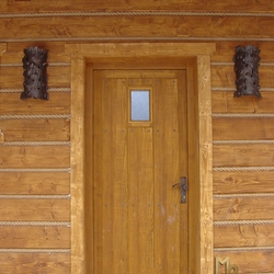 Abat-jour en fer forg� � Peau d'arbre