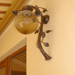 Lumi�re romantique sur la terrasse