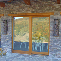 Abat-jour en fer forg� � Peau d'arbre