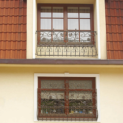 Garde-corps en fer forg� - rustique