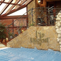 Garde-corps en fer forgé fait-main - Racines Garde-corps en fer forgé fait-main - Racines