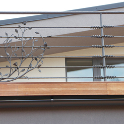 Balustrade forg�e moderne - balustrade ext�rieure