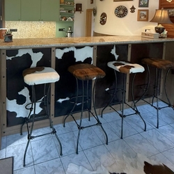 Tabourets de bar sur mesure pour la cuisine � mobilier design