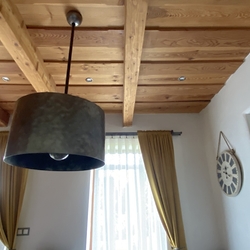 Luminaire à suspendre en t�le d�acier � luminaire de haute qualit� style vintage. 