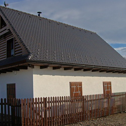 Pentures en fer forg� sur les volets