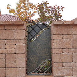 Module de cl�ture forg� - cl�ture pour une maison individuelle