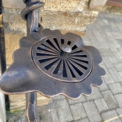 Cendrier artistique forg� en forme de feuille de chêne � cadeaux de luxe