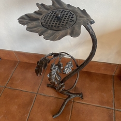 Design-Aschenbecher mit Waldmotiv von Eiche - exklusives Accessoire