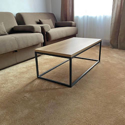 Table de conf�rence en m�tal au design moderne, fabriqu� pour les chambres d'h�tel du Grand H�tel Bellevue à Star� Smokovec.