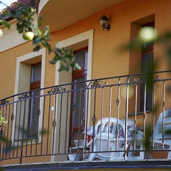 Garde-corps d'ext�rieur � la terrasse