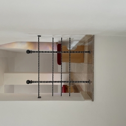 Garde-corps pour la galerie dans l'église de l'Est de la Slovaquie - garde-corps forgé Garde-corps pour la galerie dans l'église de l'Est de la Slovaquie - garde-corps forgé